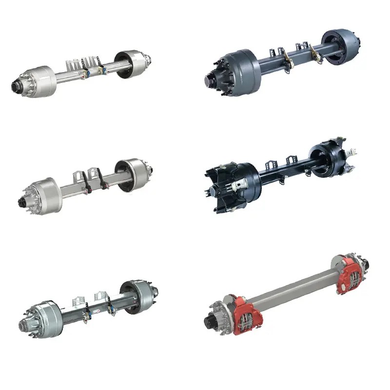 How Do Trailer Axles Work? Understanding the Core Component of Semi-Trailers